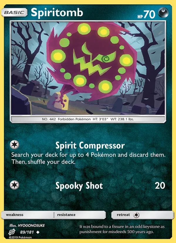 Spiritomb 89/181, Team Up