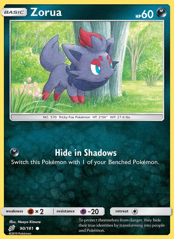 Zorua 90/181, Team Up