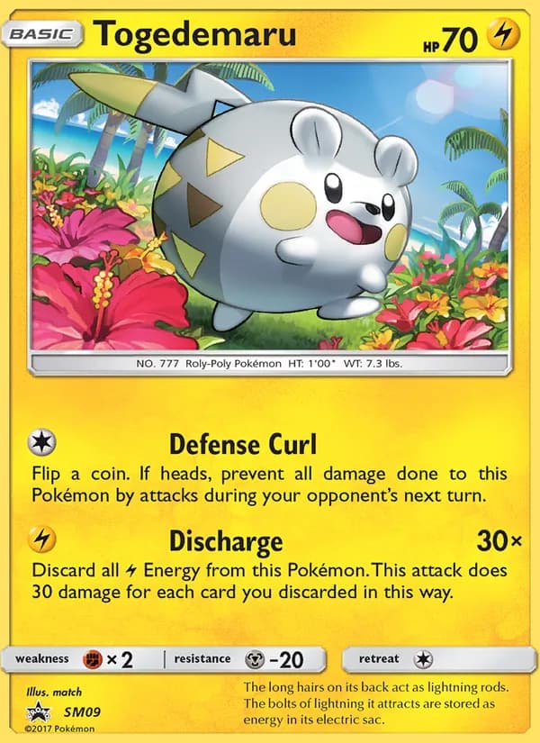 Togedemaru SM09/248, SM Black Star Promos