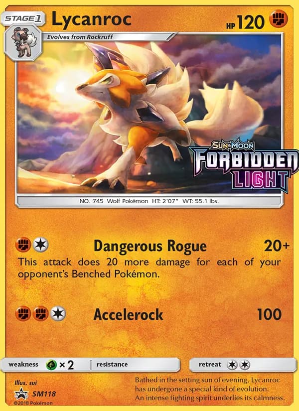 Lycanroc SM118/248, SM Black Star Promos