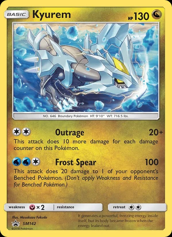 Kyurem SM142/248, SM Black Star Promos