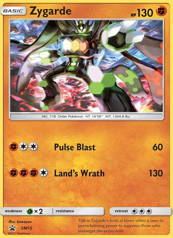 Zygarde SM15/248, SM Black Star Promos