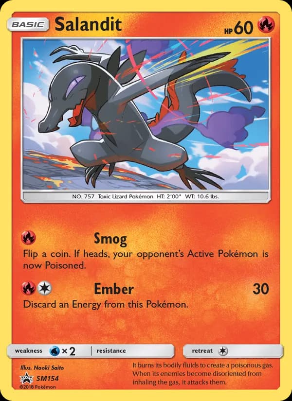 Salandit SM154/248, SM Black Star Promos