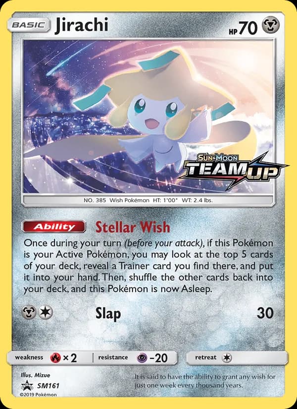 Jirachi SM161/248, SM Black Star Promos