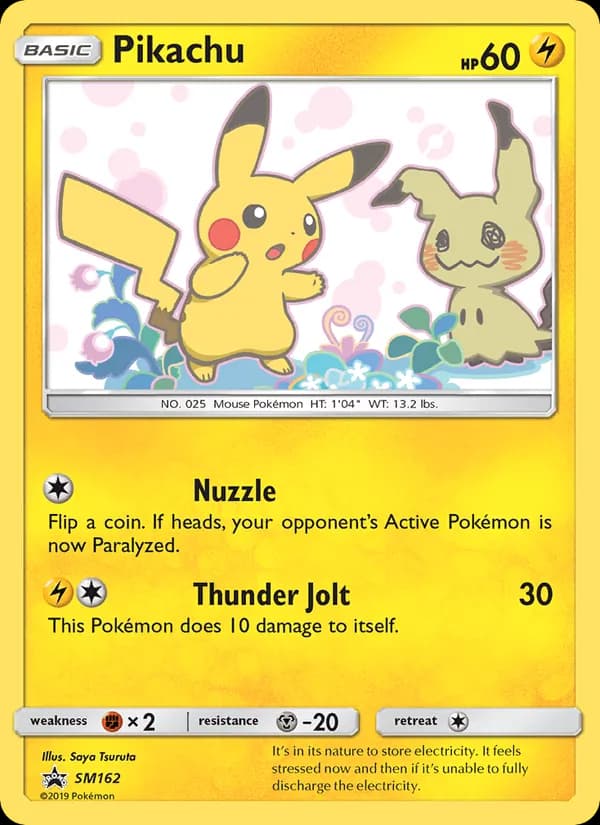 Pikachu SM162/248, SM Black Star Promos