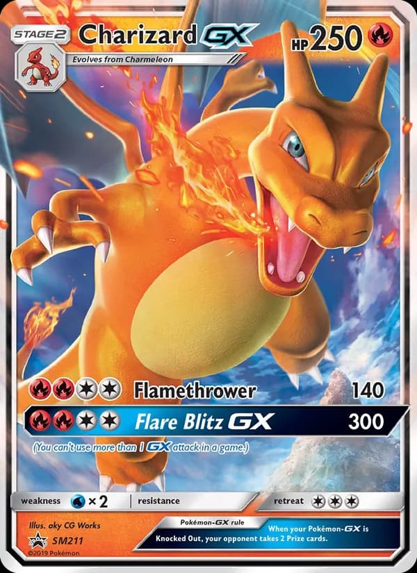 Charizard GX SM211/248, SM Black Star Promos