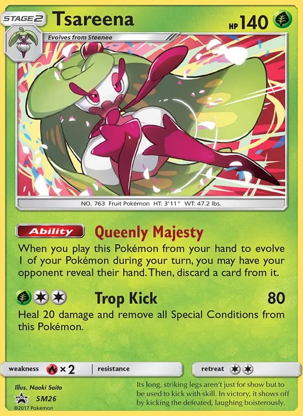 Tsareena SM26/248, SM Black Star Promos