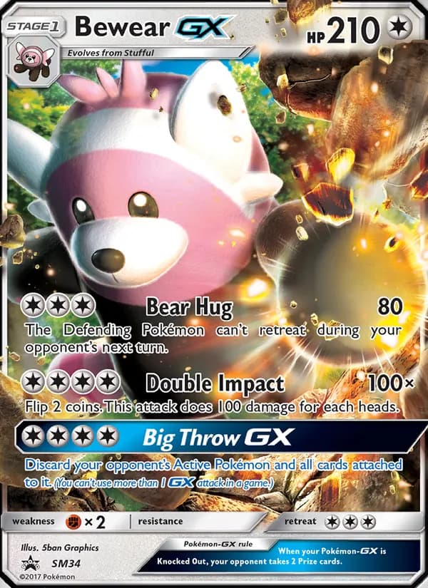 Bewear GX SM34/248, SM Black Star Promos