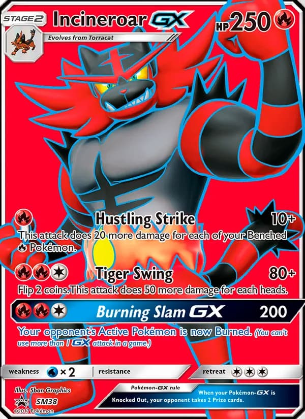 Incineroar GX SM38/248, SM Black Star Promos