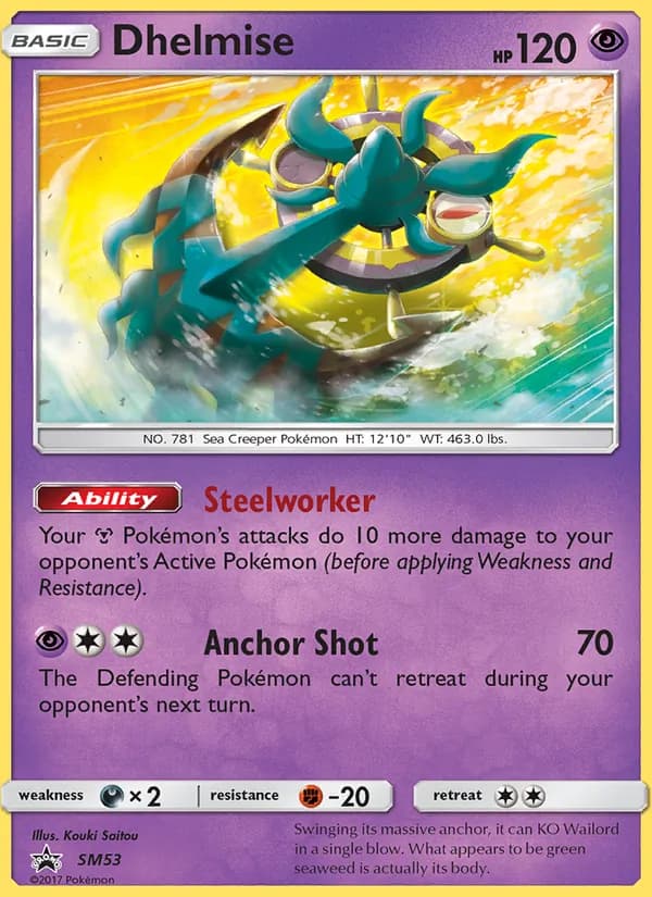 Dhelmise SM53/248, SM Black Star Promos