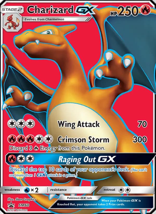 Charizard GX SM60/248, SM Black Star Promos