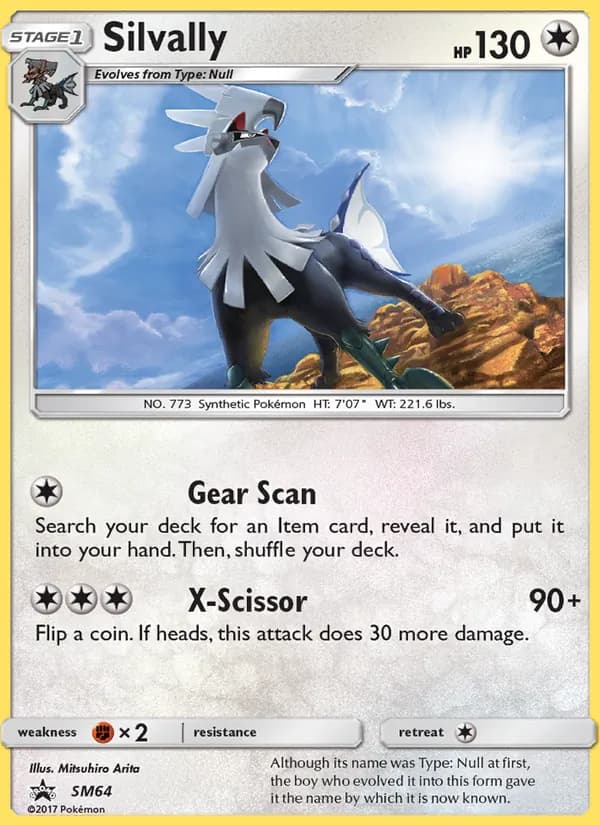 Silvally SM64/248, SM Black Star Promos