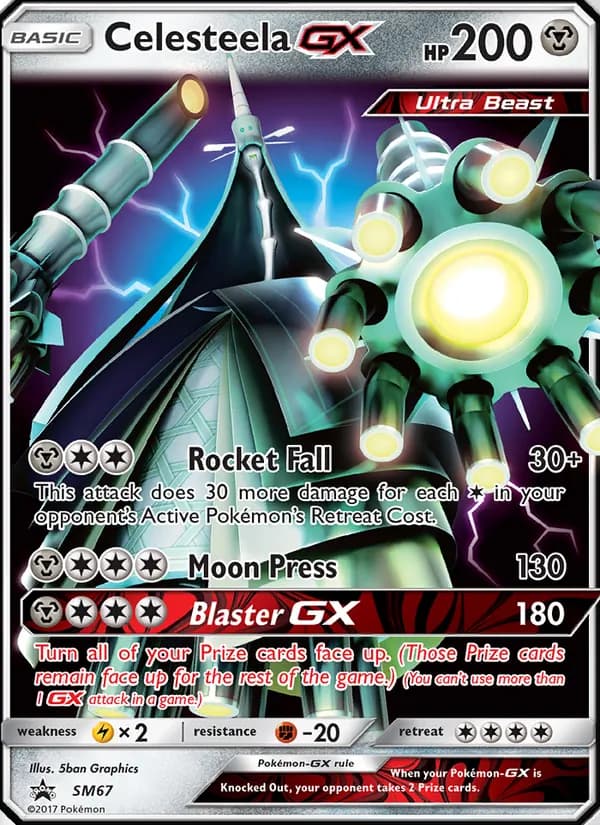 Celesteela GX SM67/248, SM Black Star Promos