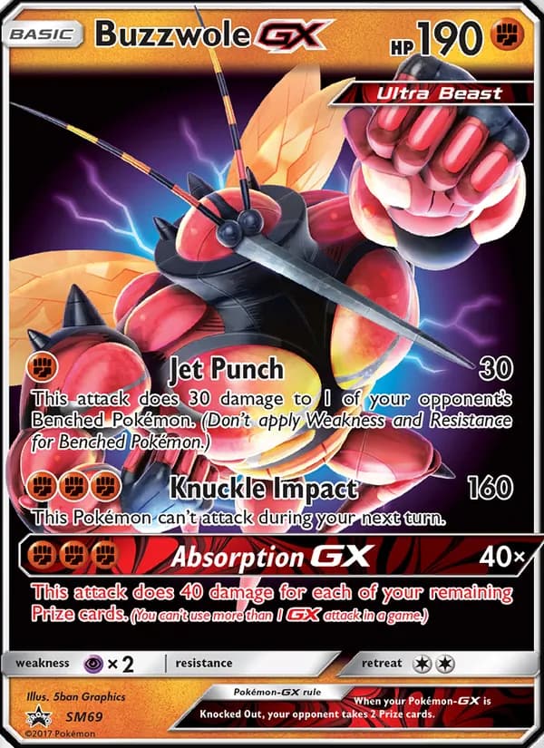 Buzzwole GX SM69/248, SM Black Star Promos