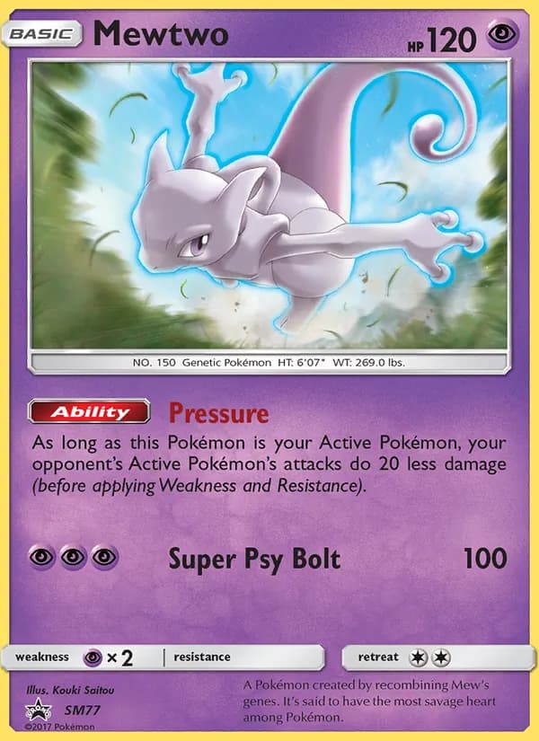 Mewtwo SM77/248, SM Black Star Promos