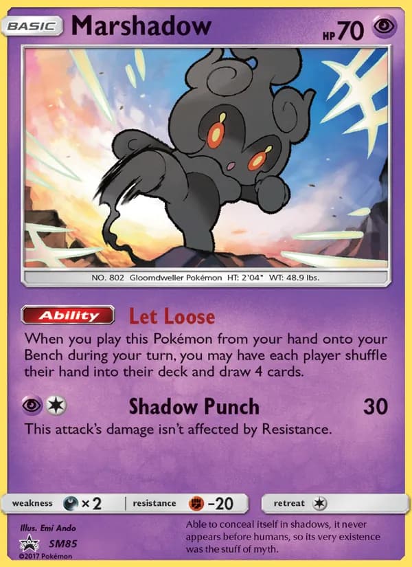 Marshadow SM85/248, SM Black Star Promos
