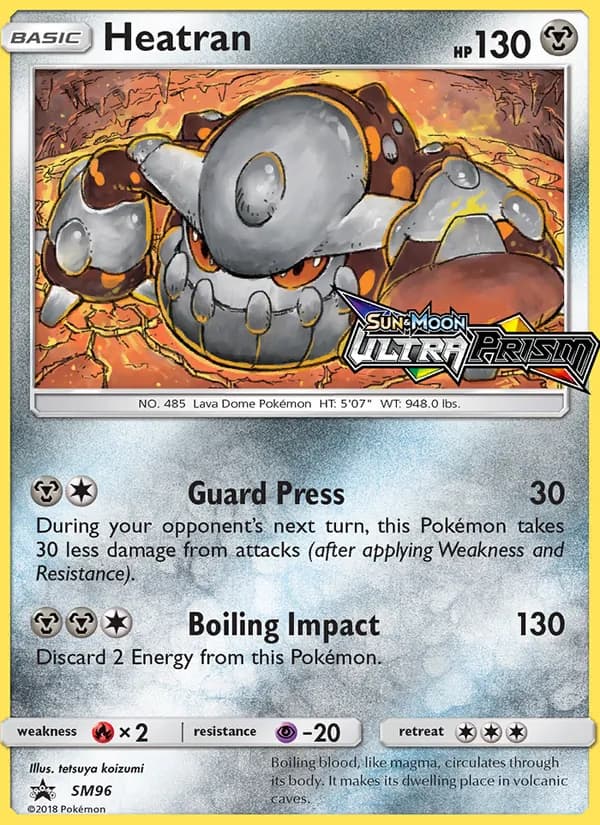 Heatran SM96/248, SM Black Star Promos