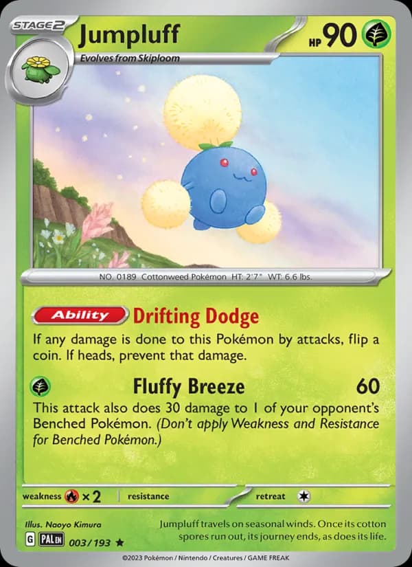 Jumpluff 003/193, Paldea Evolved