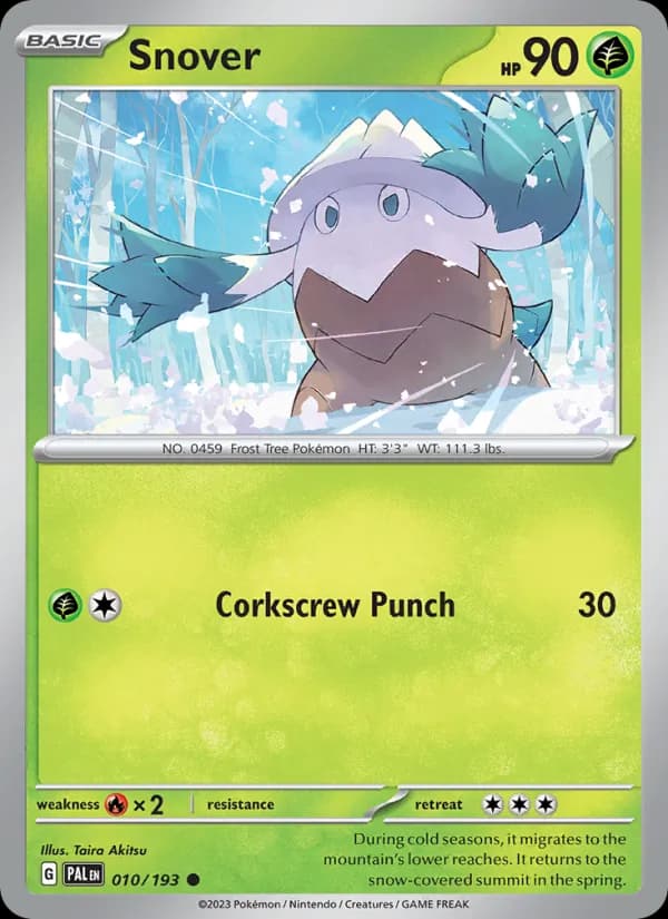 Snover 010/193, Paldea Evolved