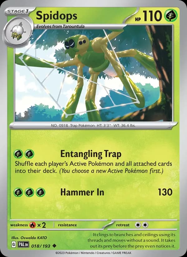 Spidops 018/193, Paldea Evolved
