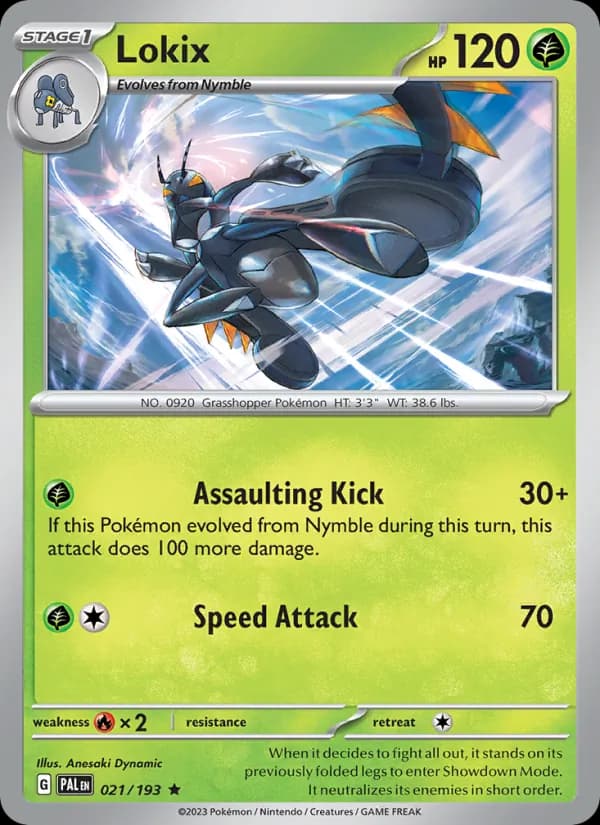 Lokix 021/193, Paldea Evolved