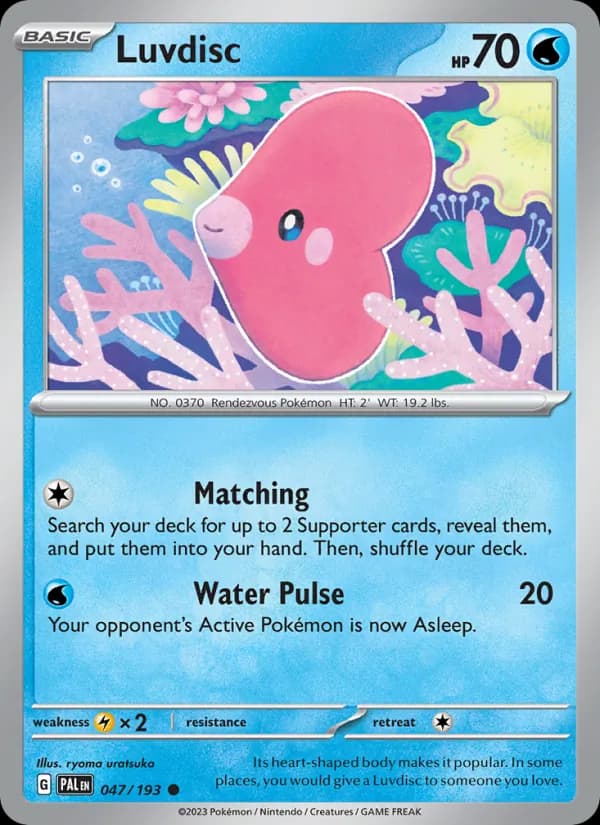 Luvdisc 047/193, Paldea Evolved