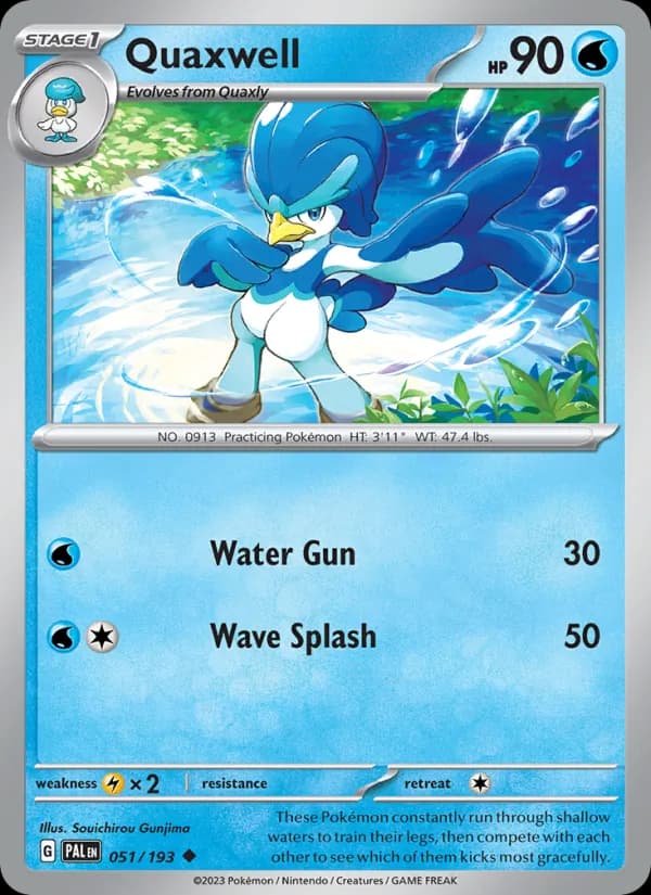 Quaxwell 051/193, Paldea Evolved