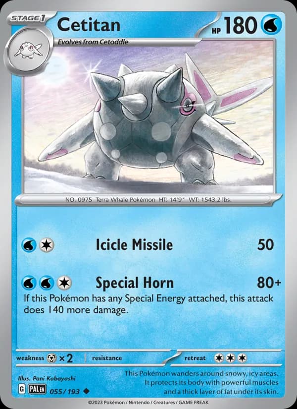 Cetitan 055/193, Paldea Evolved