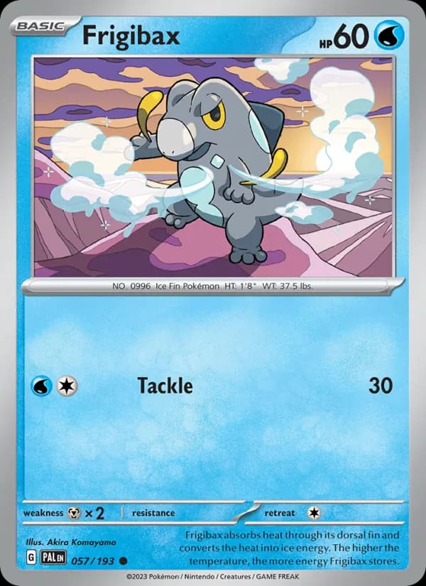 Frigibax 057/193, Paldea Evolved