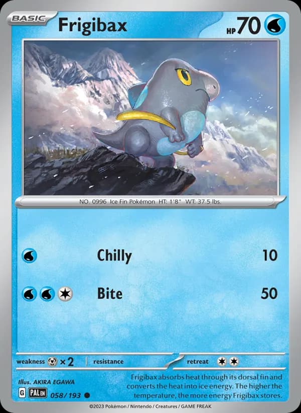 Frigibax 058/193, Paldea Evolved