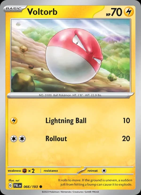 Voltorb 066/193, Paldea Evolved
