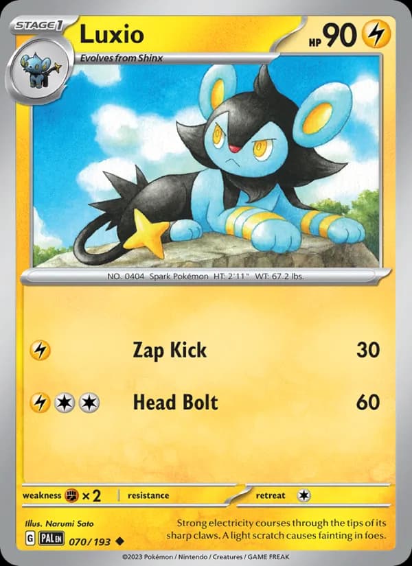 Luxio 070/193, Paldea Evolved