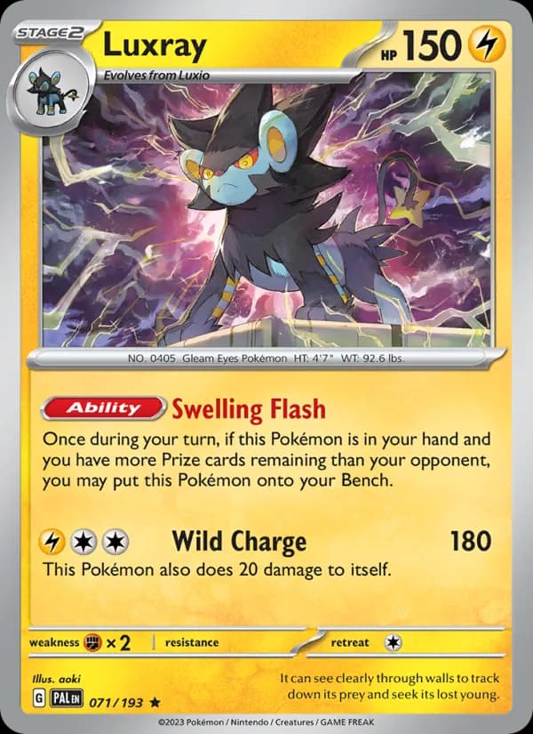 Luxray 071/193, Paldea Evolved