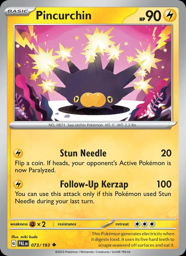 Pincurchin 073/193, Paldea Evolved