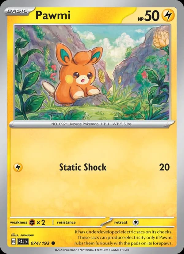 Pawmi 074/193, Paldea Evolved