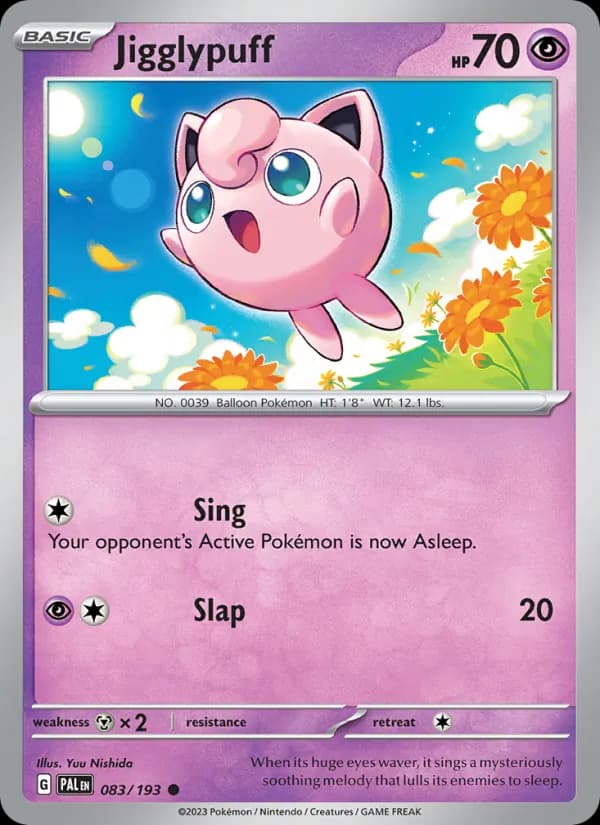 Jigglypuff 083/193, Paldea Evolved
