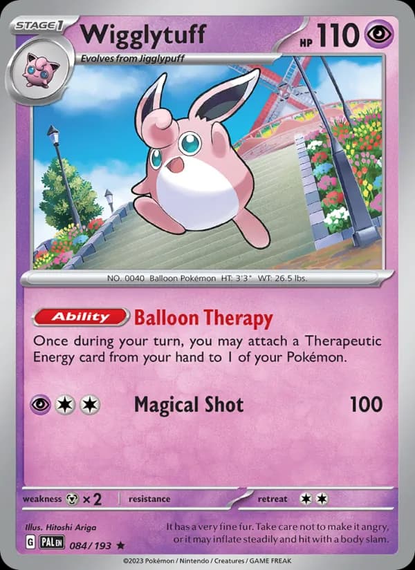 Wigglytuff 084/193, Paldea Evolved