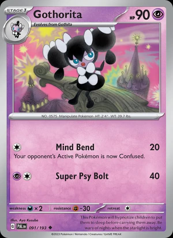 Gothorita 091/193, Paldea Evolved