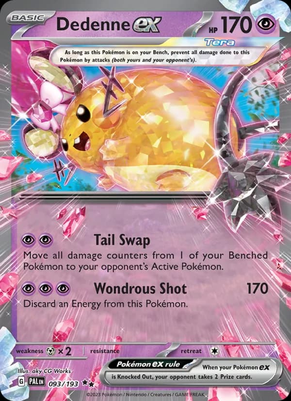 Dedenne ex 093/193, Paldea Evolved