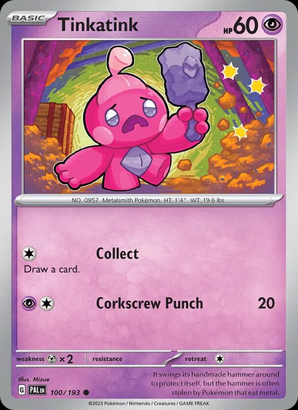 Tinkatink 100/193, Paldea Evolved