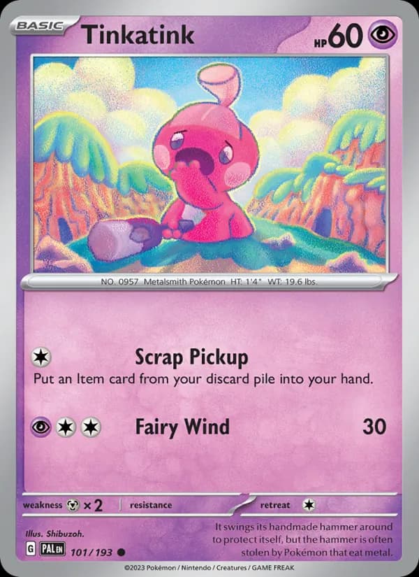 Tinkatink 101/193, Paldea Evolved