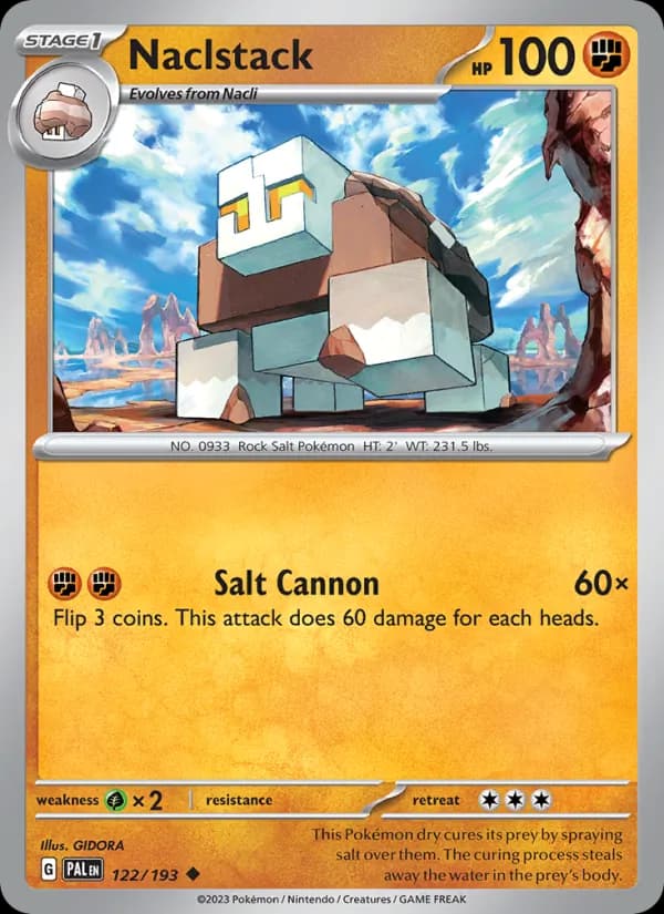 Naclstack 122/193, Paldea Evolved