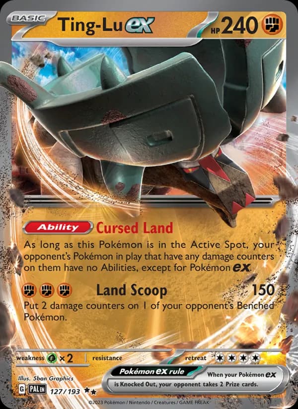 Ting-Lu ex 127/193, Paldea Evolved