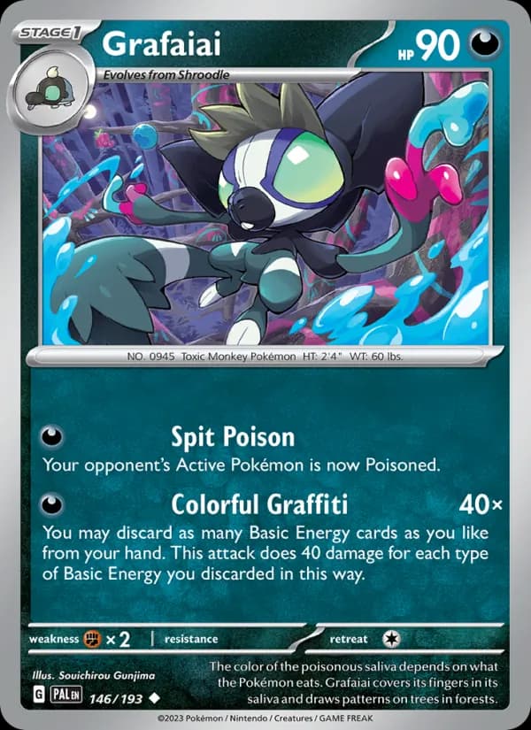 Grafaiai 146/193, Paldea Evolved