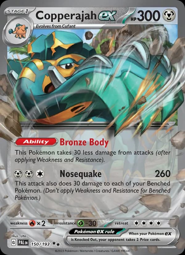 Copperajah ex 150/193, Paldea Evolved