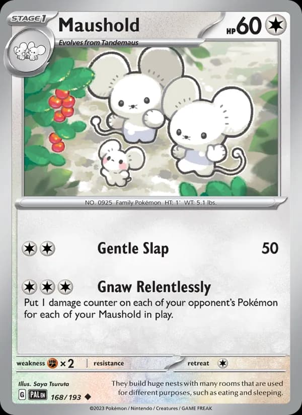 Maushold 168/193, Paldea Evolved