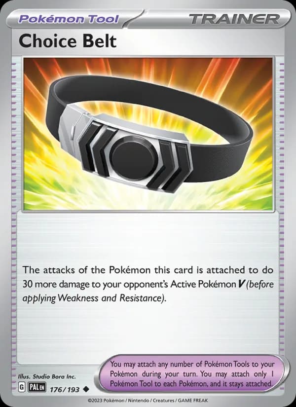 Choice Belt 176/193, Paldea Evolved