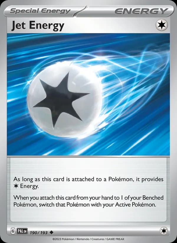Jet Energy 190/193, Paldea Evolved