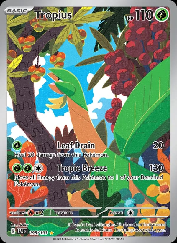 Tropius 195/193, Paldea Evolved