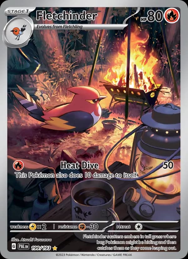Fletchinder 199/193, Paldea Evolved